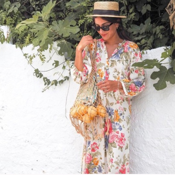 Zara Floral Print Dress - Picture 7 of 11